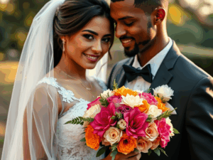 wedding-couple-wif-bouquet